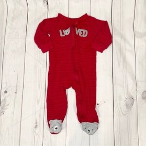 Valentine Pajamas - Baby Boy Size 9 Months